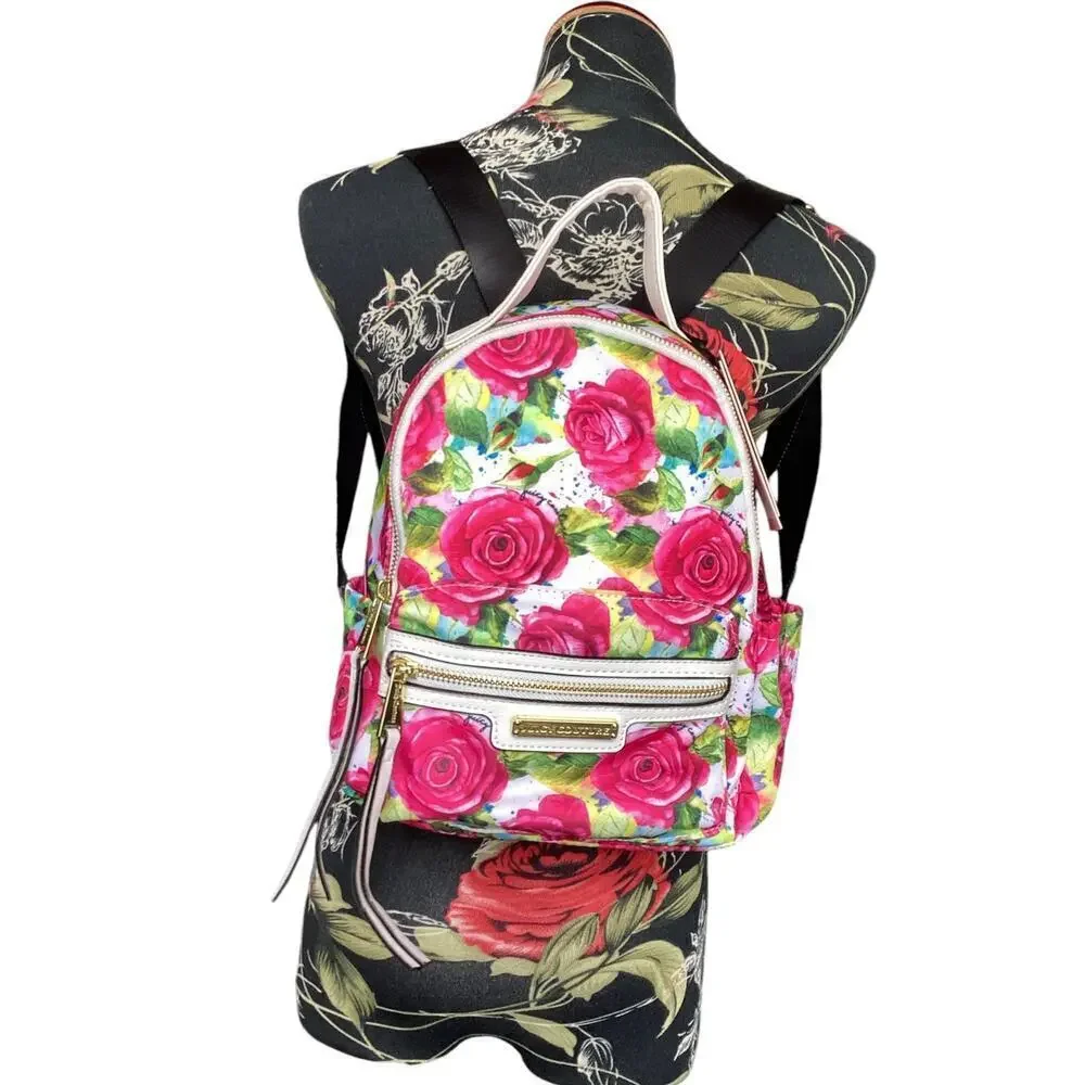 Juicy Couture rose floral backpack NWT‎
